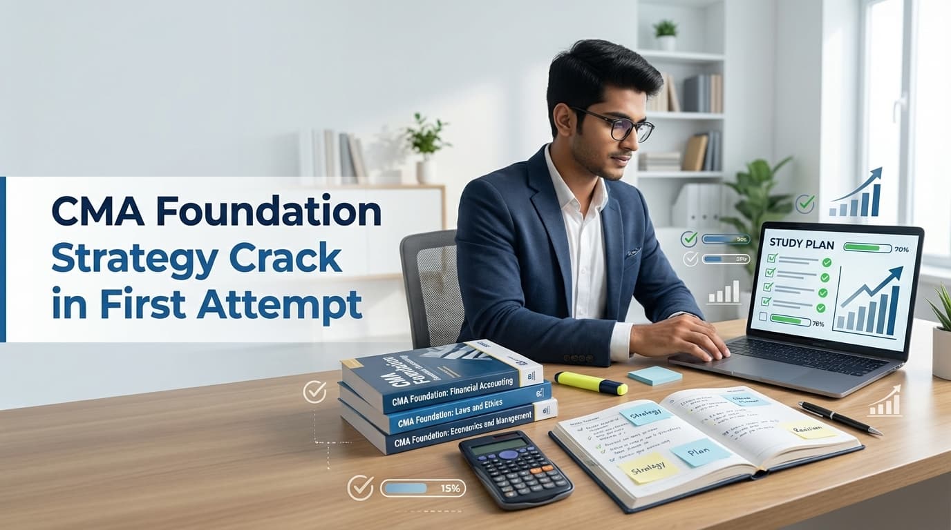 CMA Foundation Exam Strategy for First Attempt Success