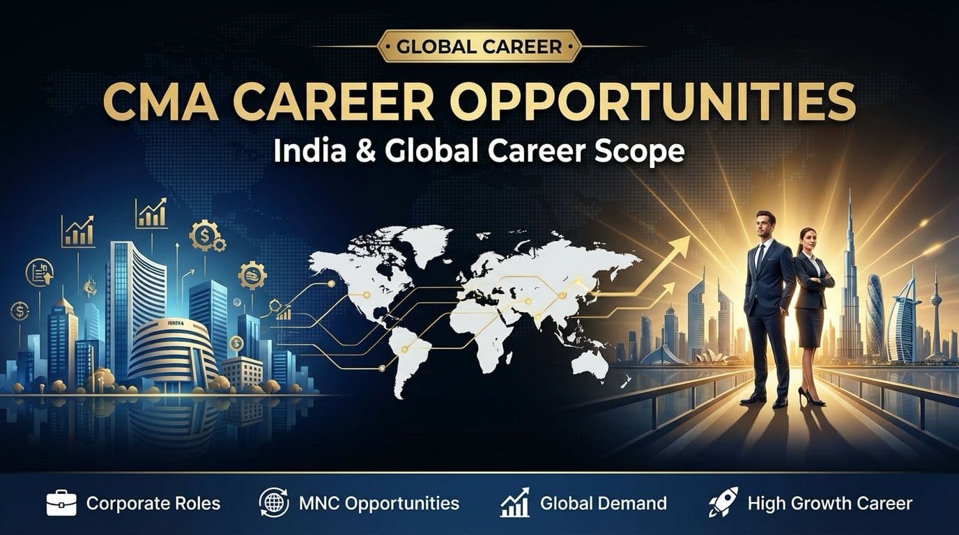 CMA Career Opportunities in India & Abroad