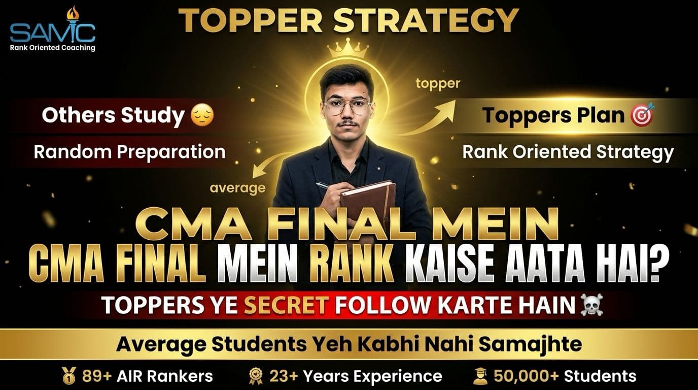 CMA Final Preparation Strategy – How Toppers Score Rank