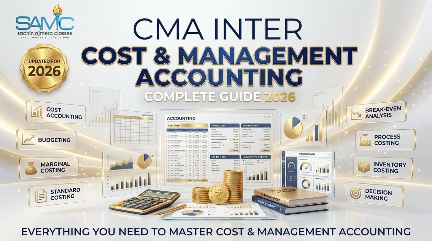 CMA Inter Cost & Management Accounting: Complete Guide 2026