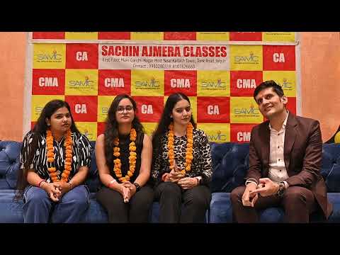 3 GIRLS - Sachin Ajmera Classes All India Ranker Interview